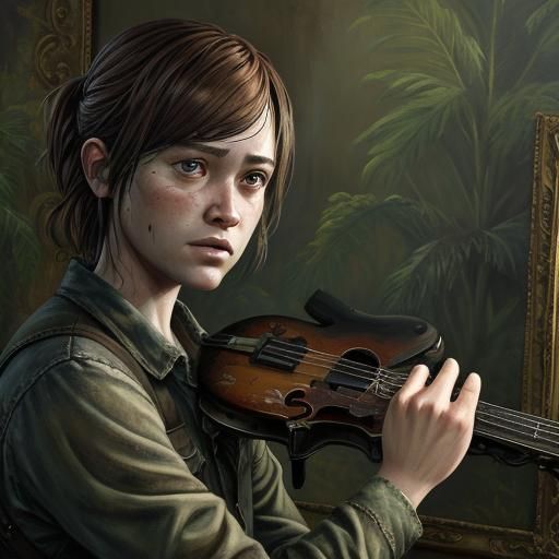 The Last of Us: Cordyceps in Oil Painting