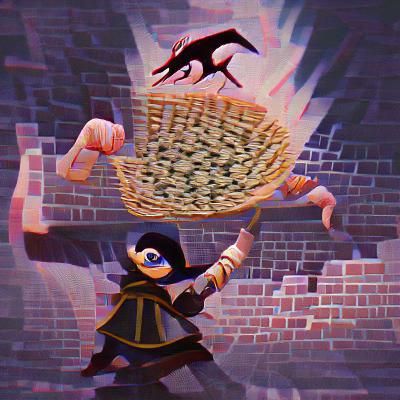 Abstract Geometric Pattern in Grey Shades