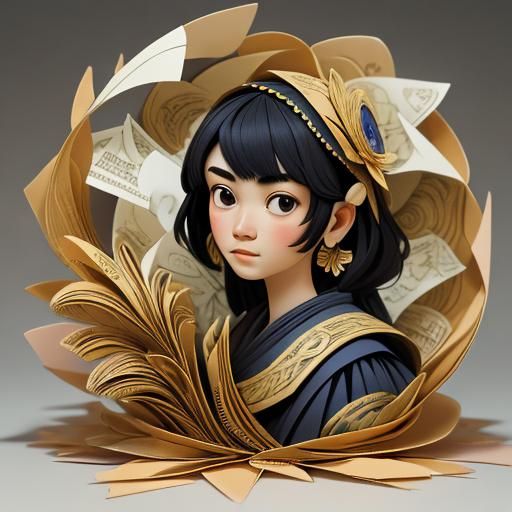 spoliarium, juan luna, quilling, 3d, hyper-realism, detailed