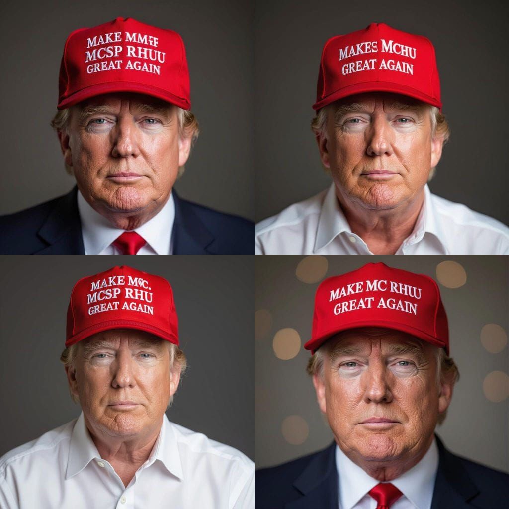 Donald Trump in Professional Portrait Photography