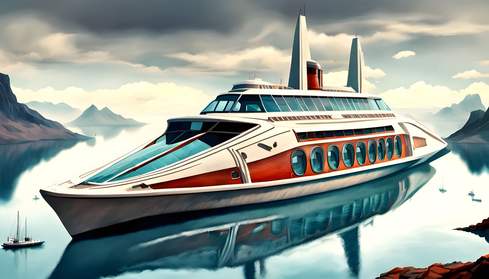 Yacht of a Yillionaire