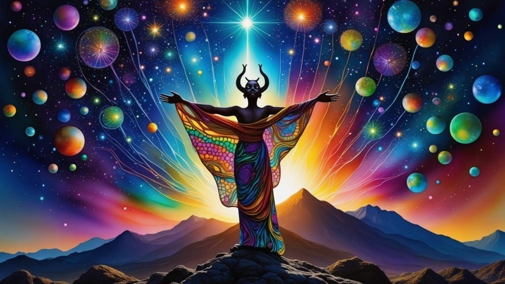 African Woman's Starry Triumph on Kilimanjaro