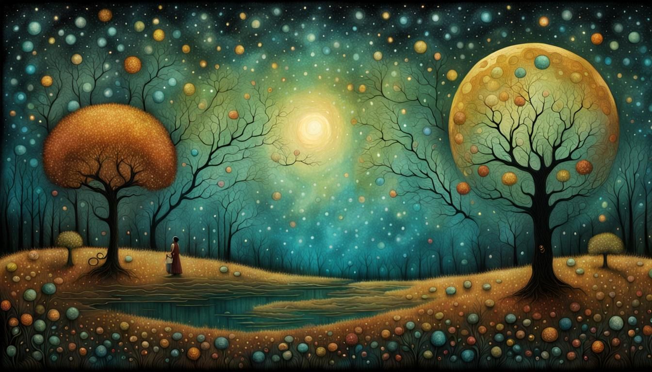 Hyperdetailed Heaven Sparkling in a Fantasy Style