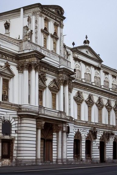 Baroque Inspired AI Art