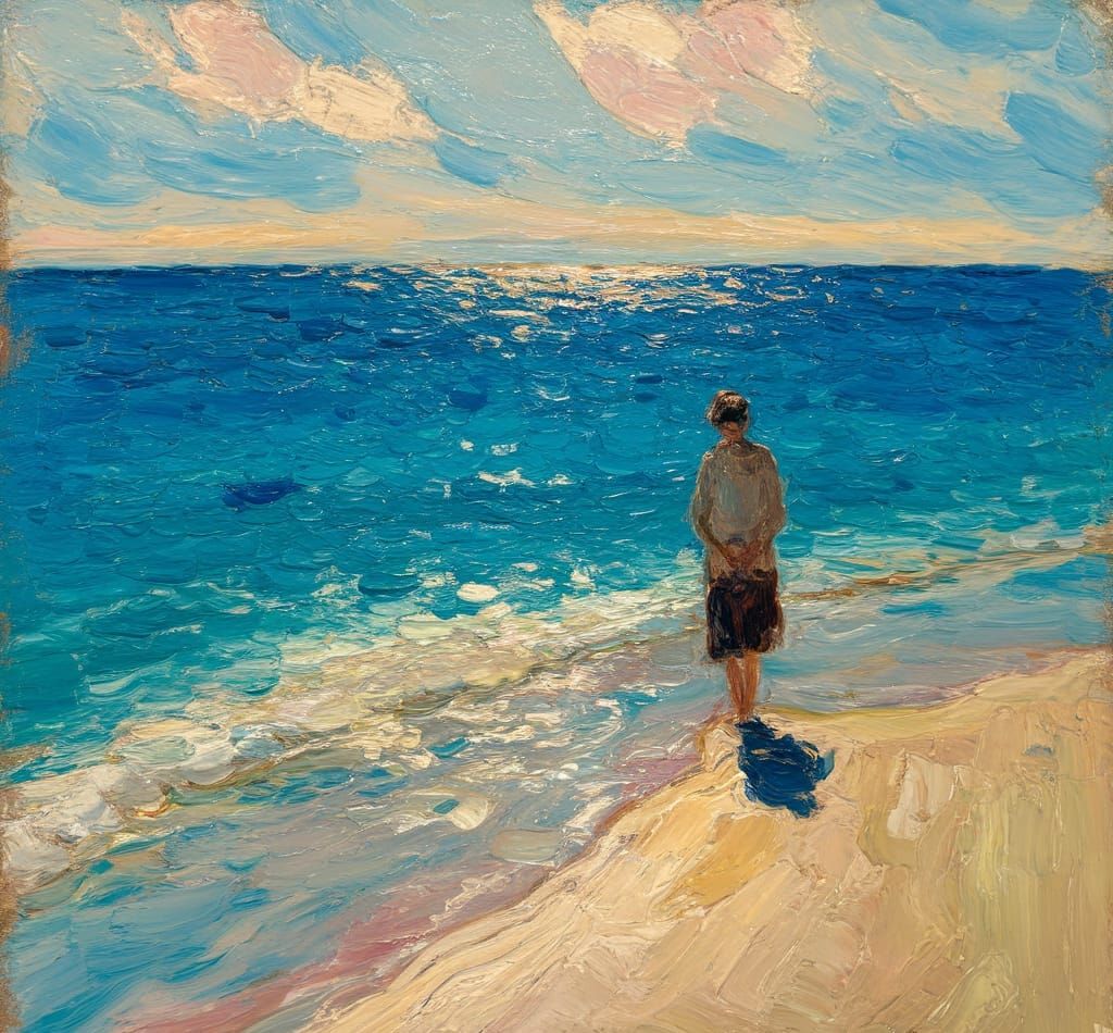 'Whispers of the Azure Tide'