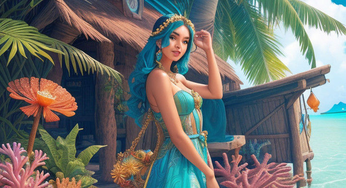 Magical Disney-Inspired Scene in 3D Animation