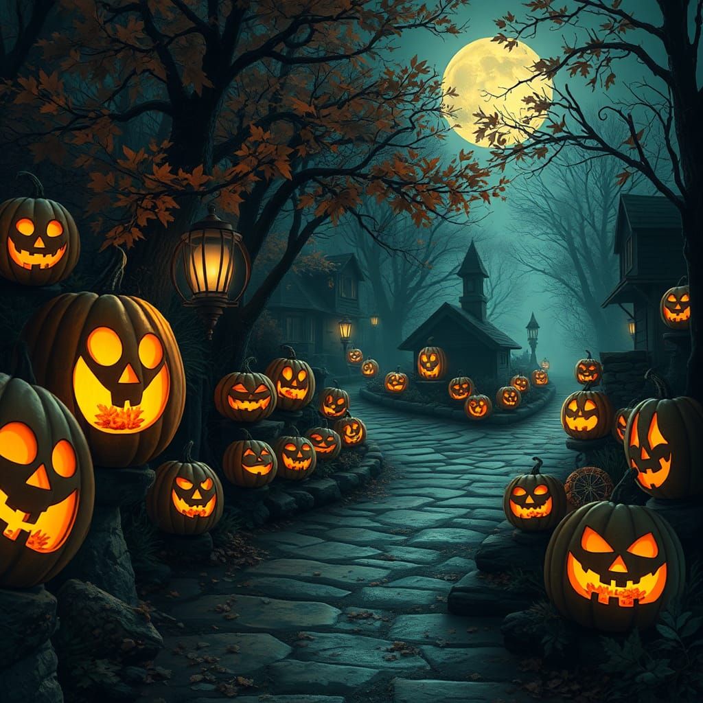 Jack-o'-lantern Lane