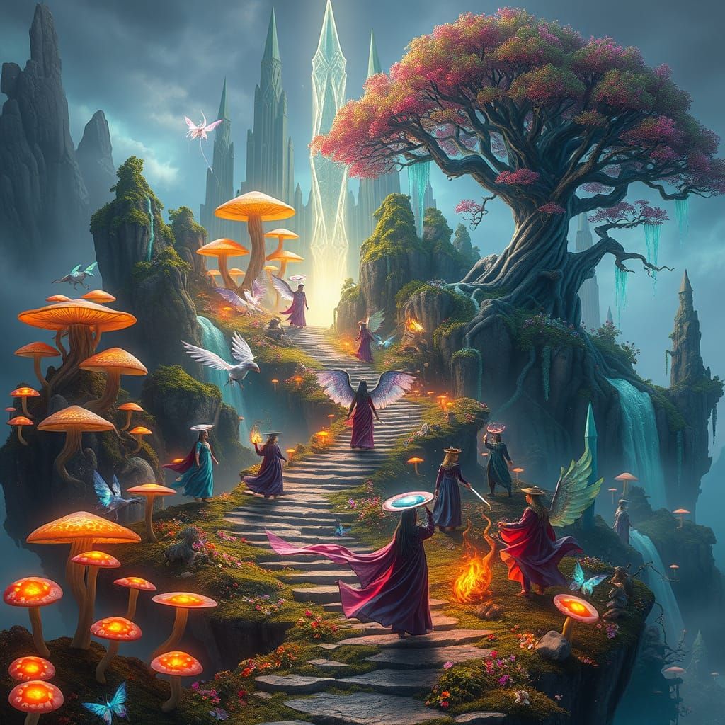 Enchanted Isle of Whimsy and Wonder