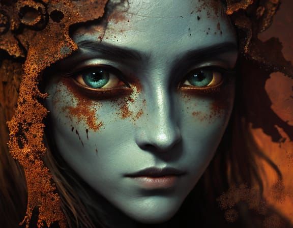 Ethereal Macro Close-Up in Gustave Doré Style