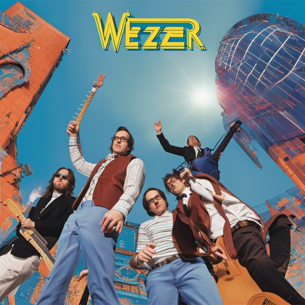 Weezer Album Cover Recreation