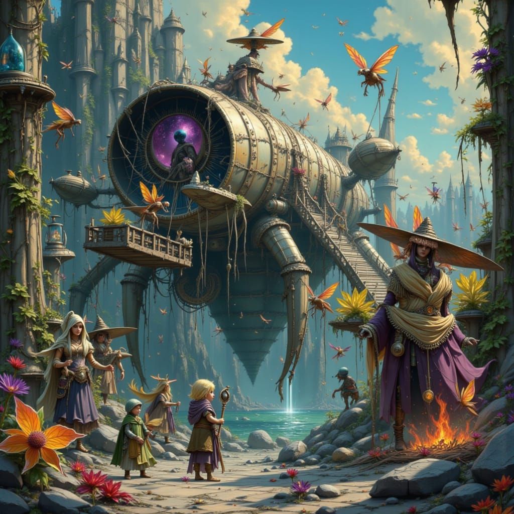 Fairy Market in Leviathan Ribs