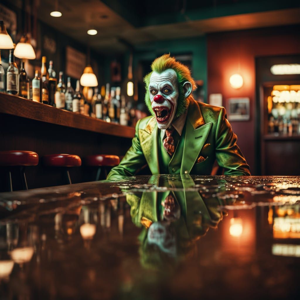 Cinematic Zombie Monkey Monster Clown Alcoholic Businessmen ...