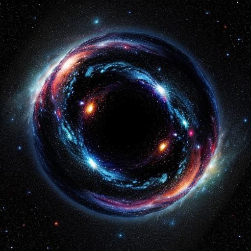 Vibrant Galaxy of Stars and Cosmic Dust