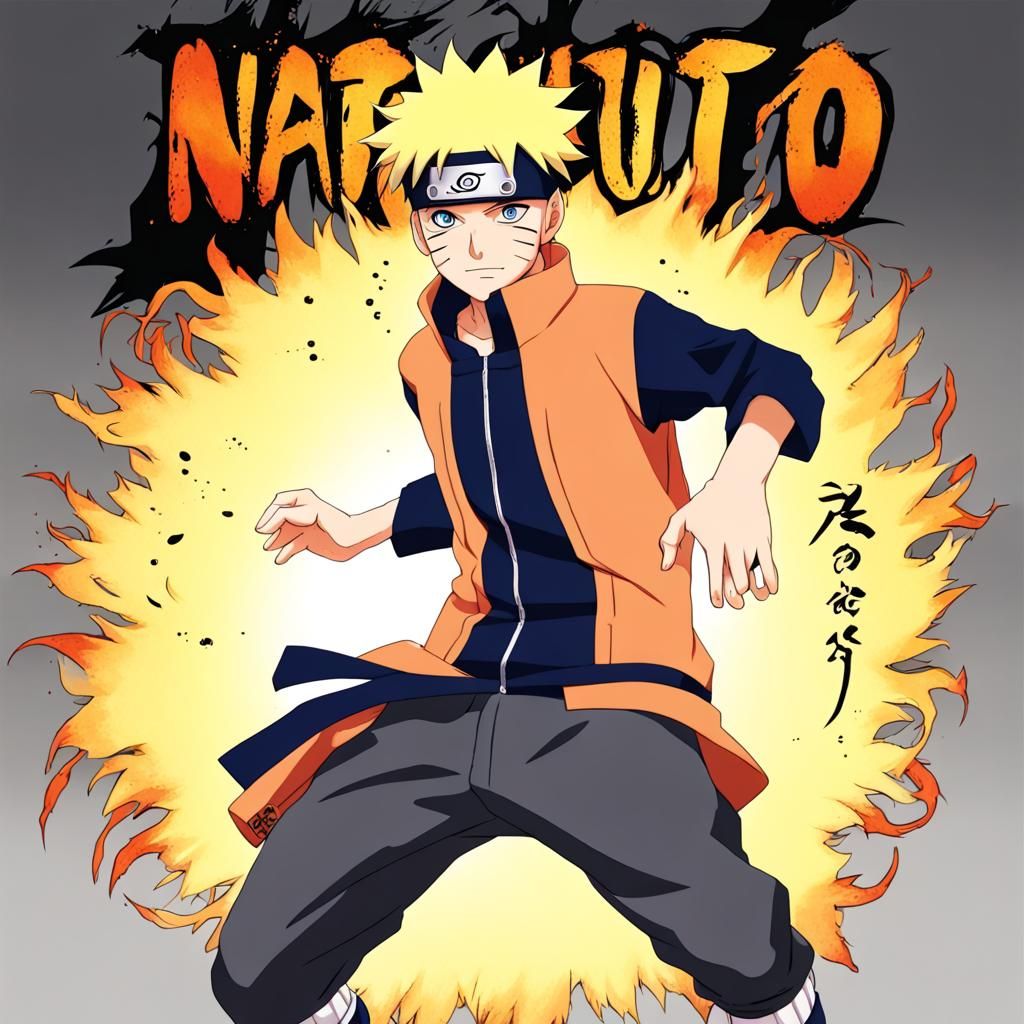 Naruto Anime Key Visual Art
