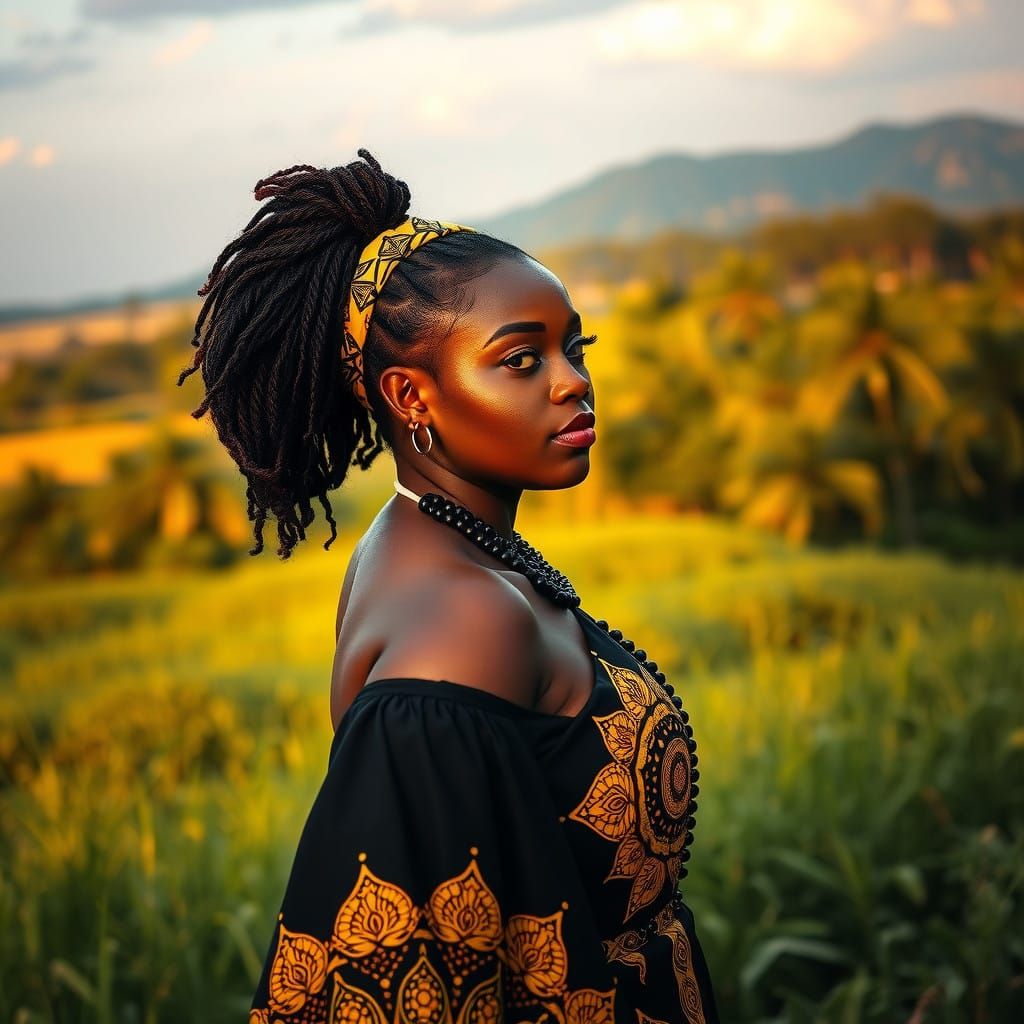 Beautiful Lady from Uganda 🇺🇬