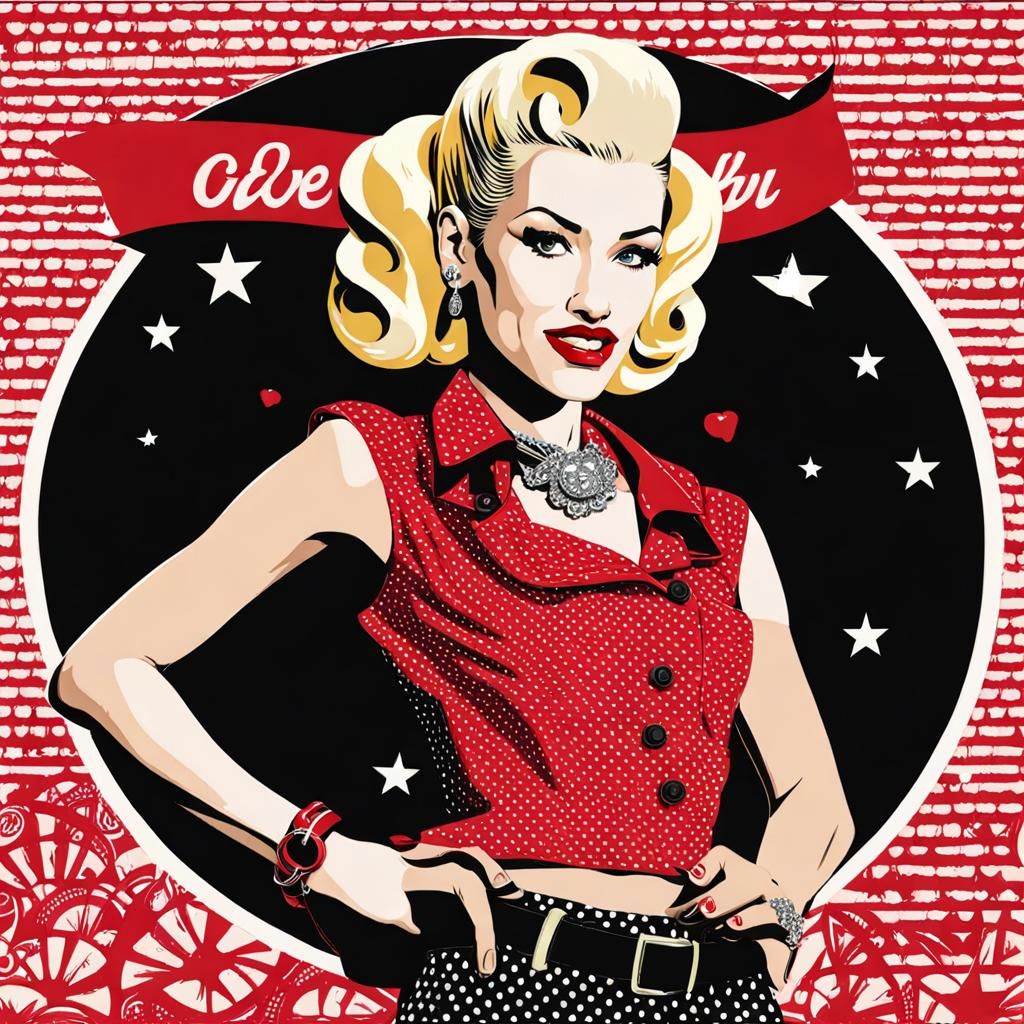 Rockabilly gwen stefani