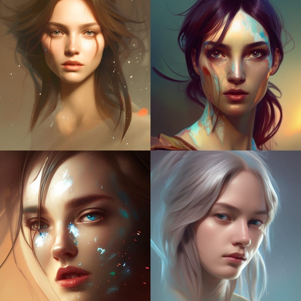 Detailed Portrait Concept Art in Unreal Engine 5