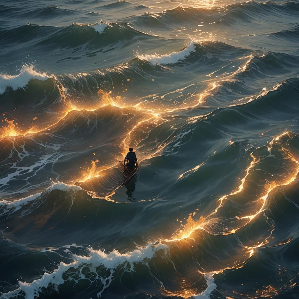 Dramatic Hyperrealistic Portrait with Splash Art Style