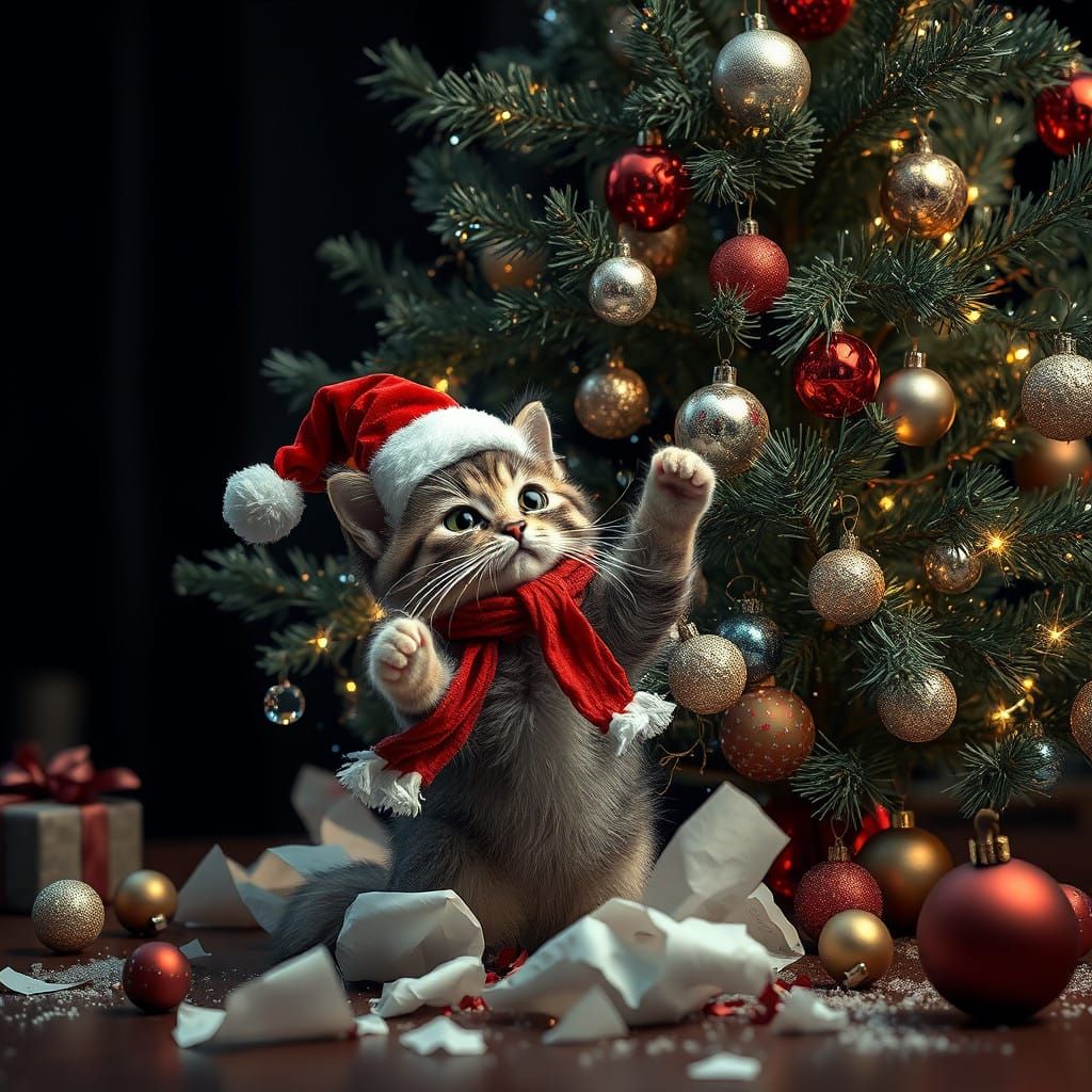 Mischief on a Whimsical Christmas Night