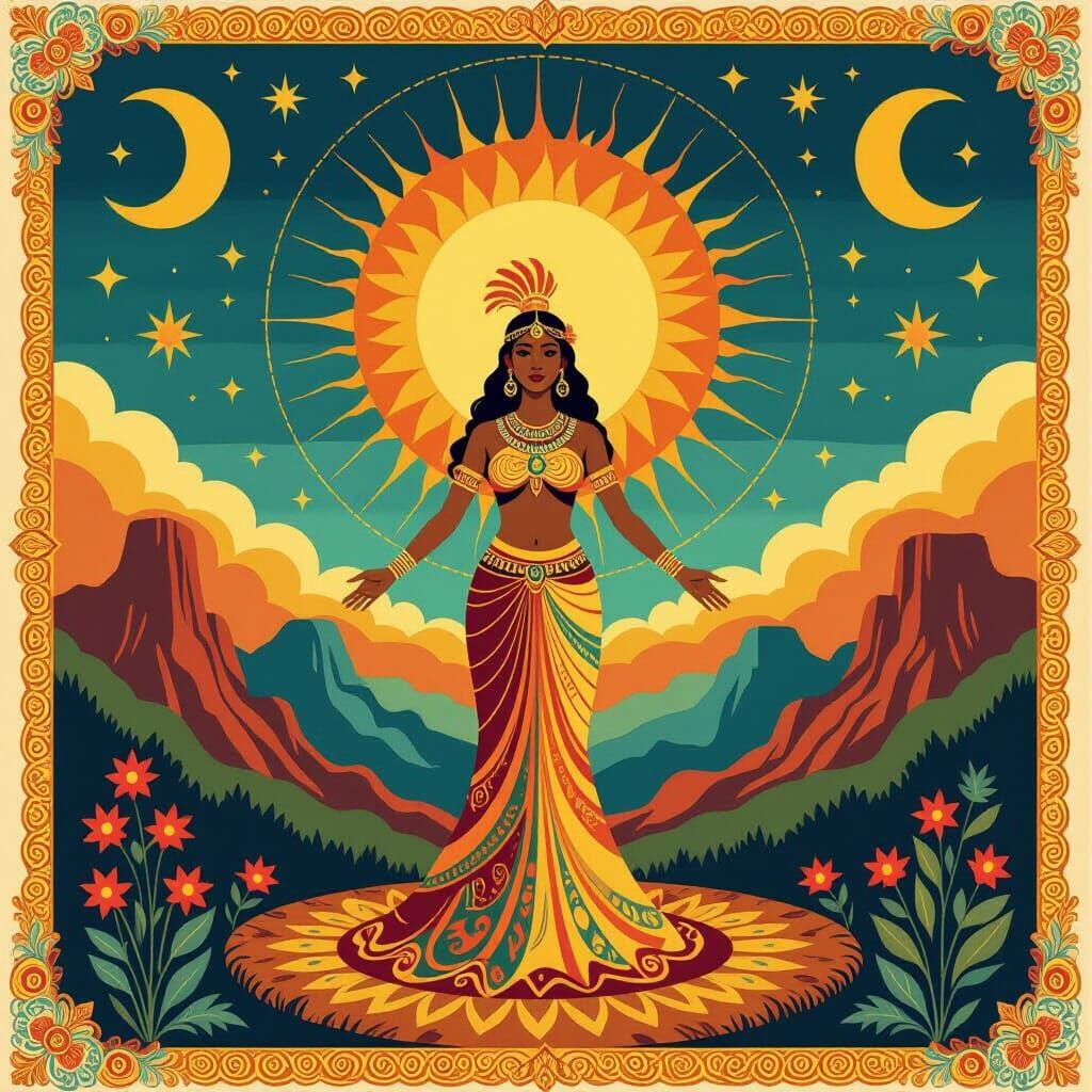Decolonial Calendar 2026: Venus, Moon & Goddesses