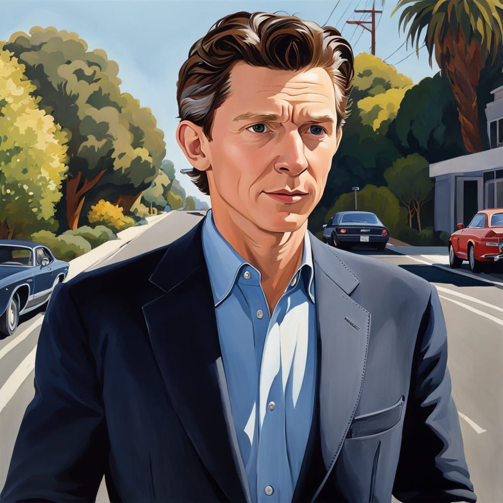 Tom Holland in Elegant Later Years as a Visionary