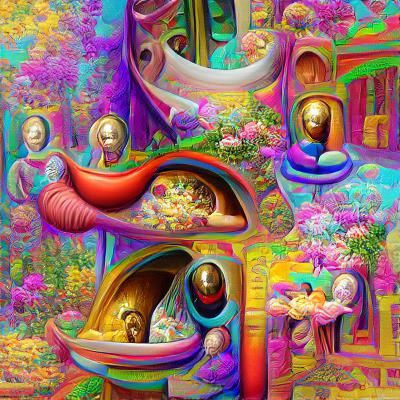 Surreal Renaissance: Psychedelic Maximalism in 8K
