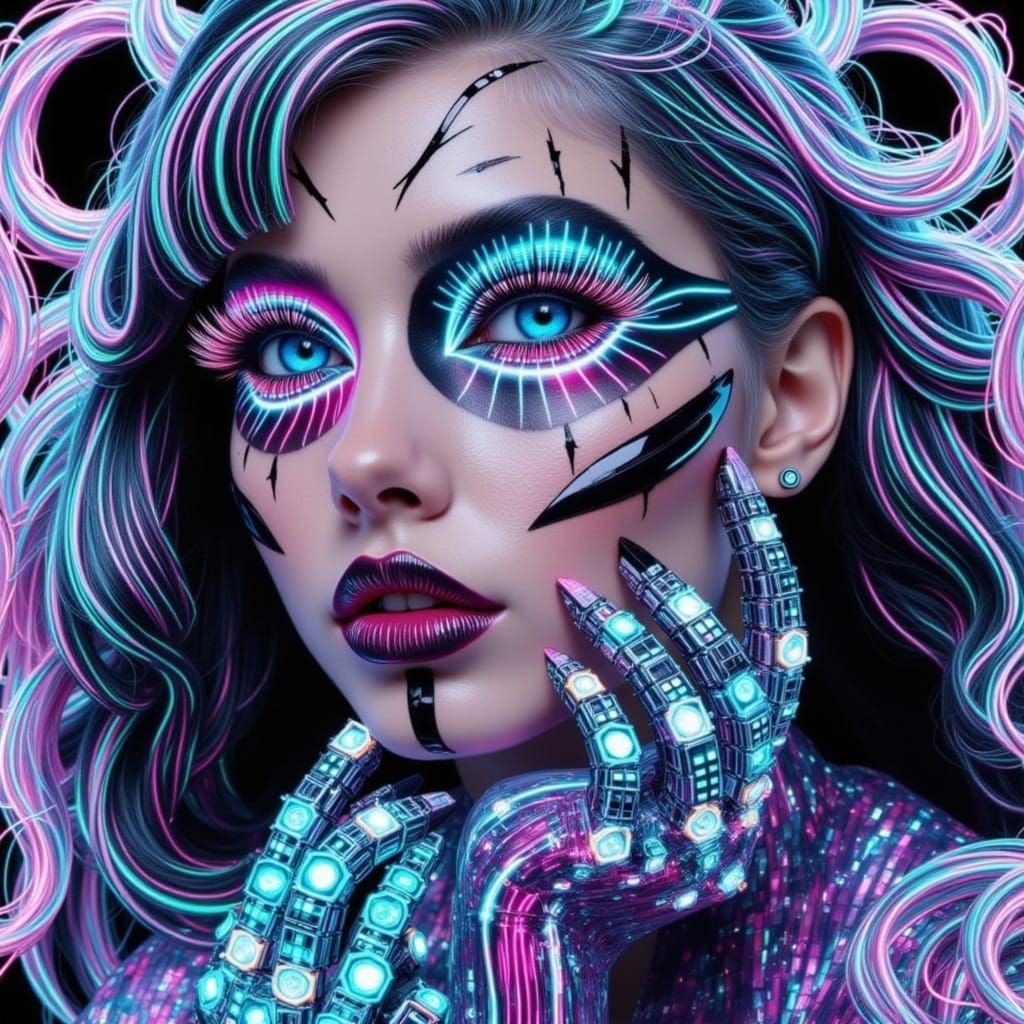 <lora:UpsyFluxyDoda:1.0> <lora:Accu:0.7> <lora:Inverse V1:1....