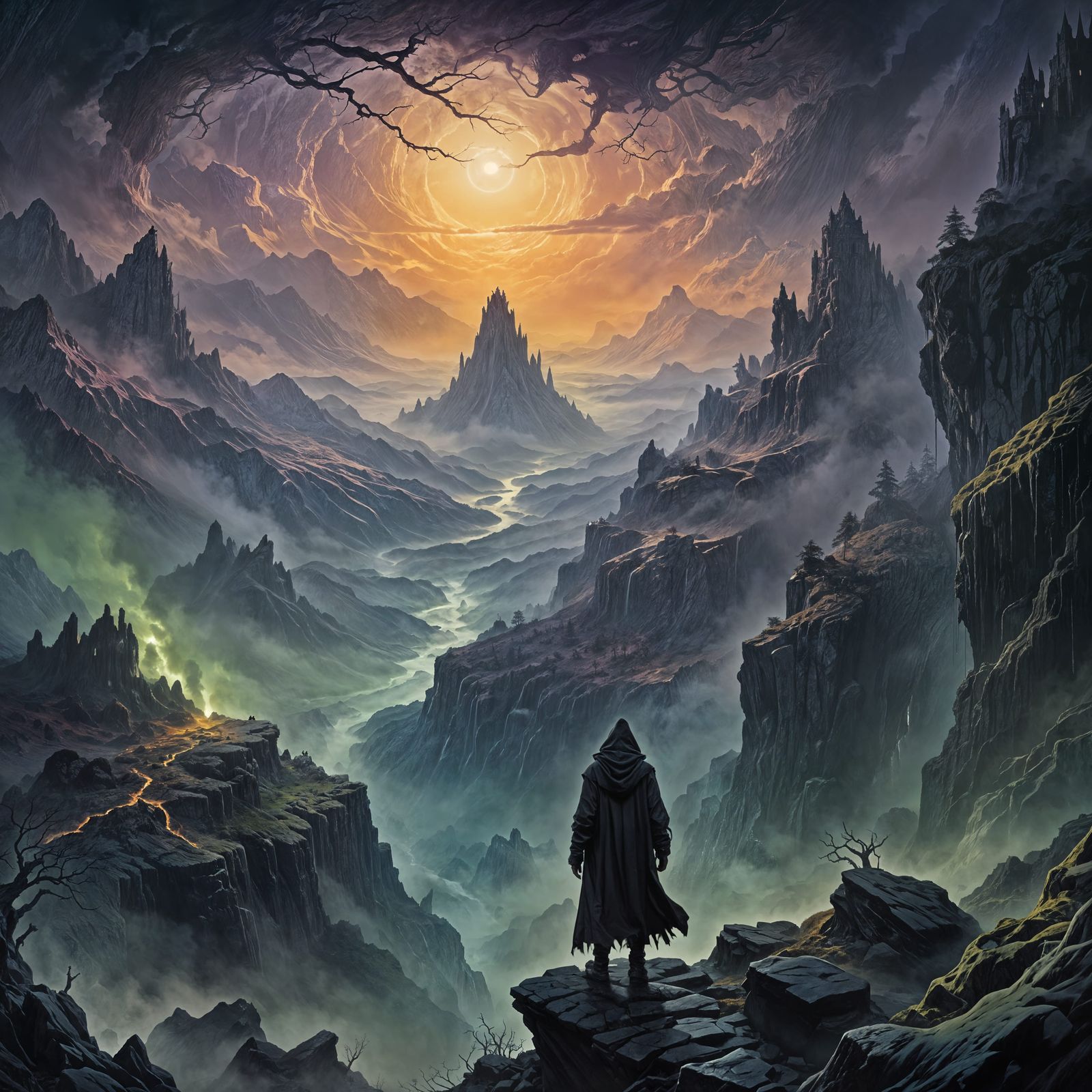 Dark Horror Book Cover: Whispers of the Forgotten