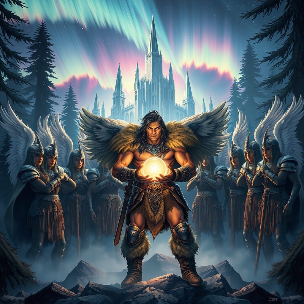 Conan Defies Valkyries in Redwood Forest with Crystal Palace