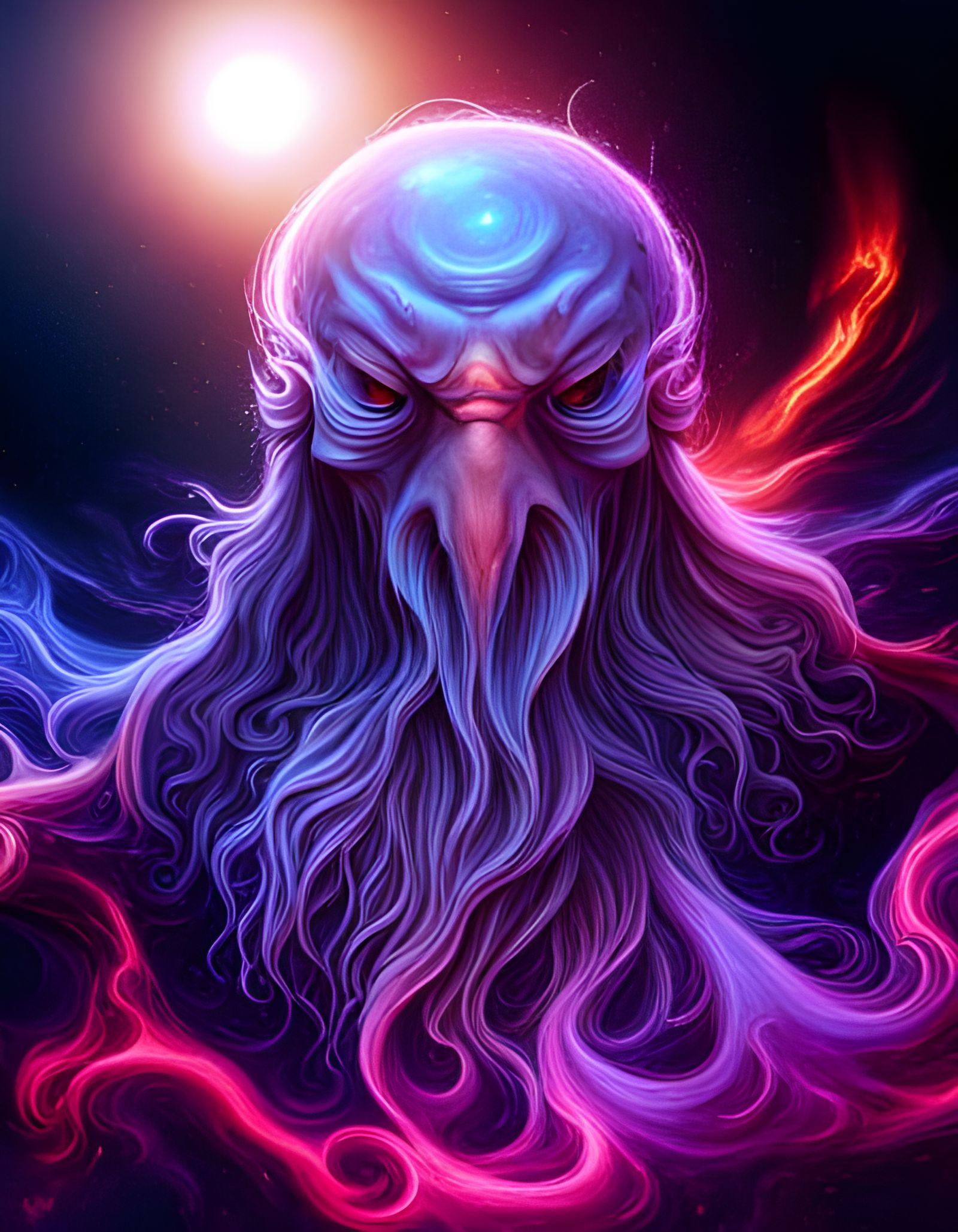 Cthulhu in a Cosmic Nebula, Streetwear Style