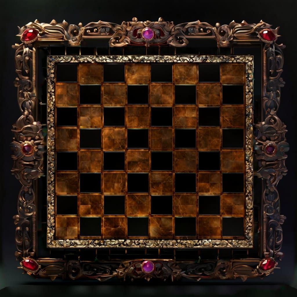 Elegant Jeweled Frame with Ruby and Sapphire Accents