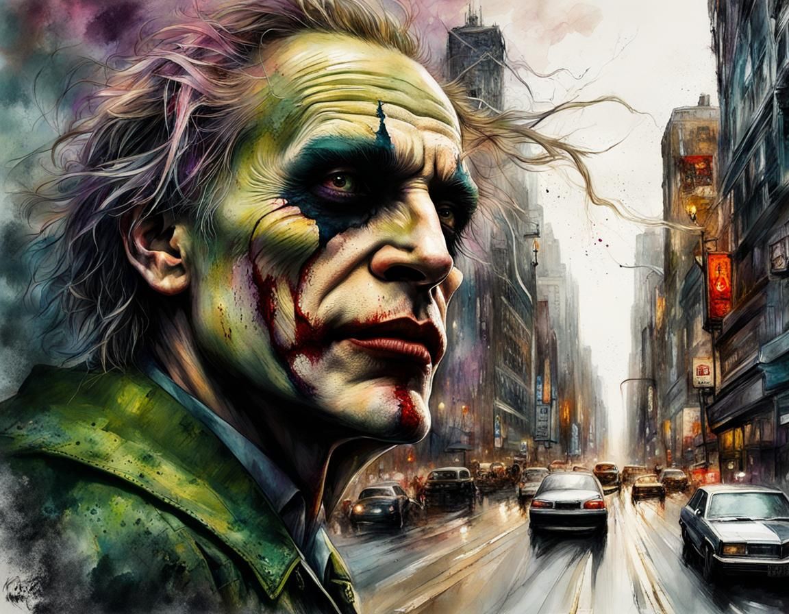 Macabre Cronenberg Monster in Gotham Wasteland