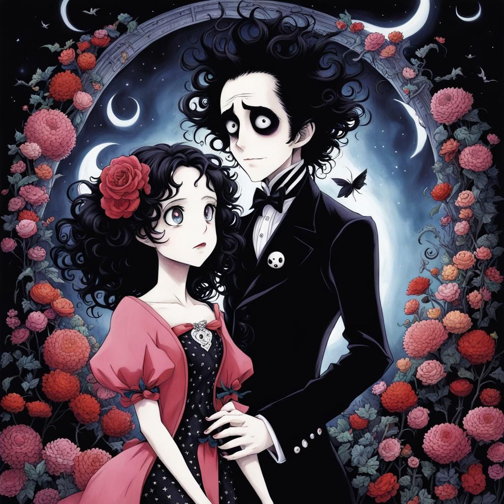 Anime Character in Japanese Manga Style