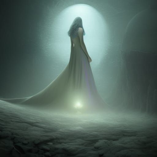 Ethereal Fantasy Art in Vibrant Surrealism