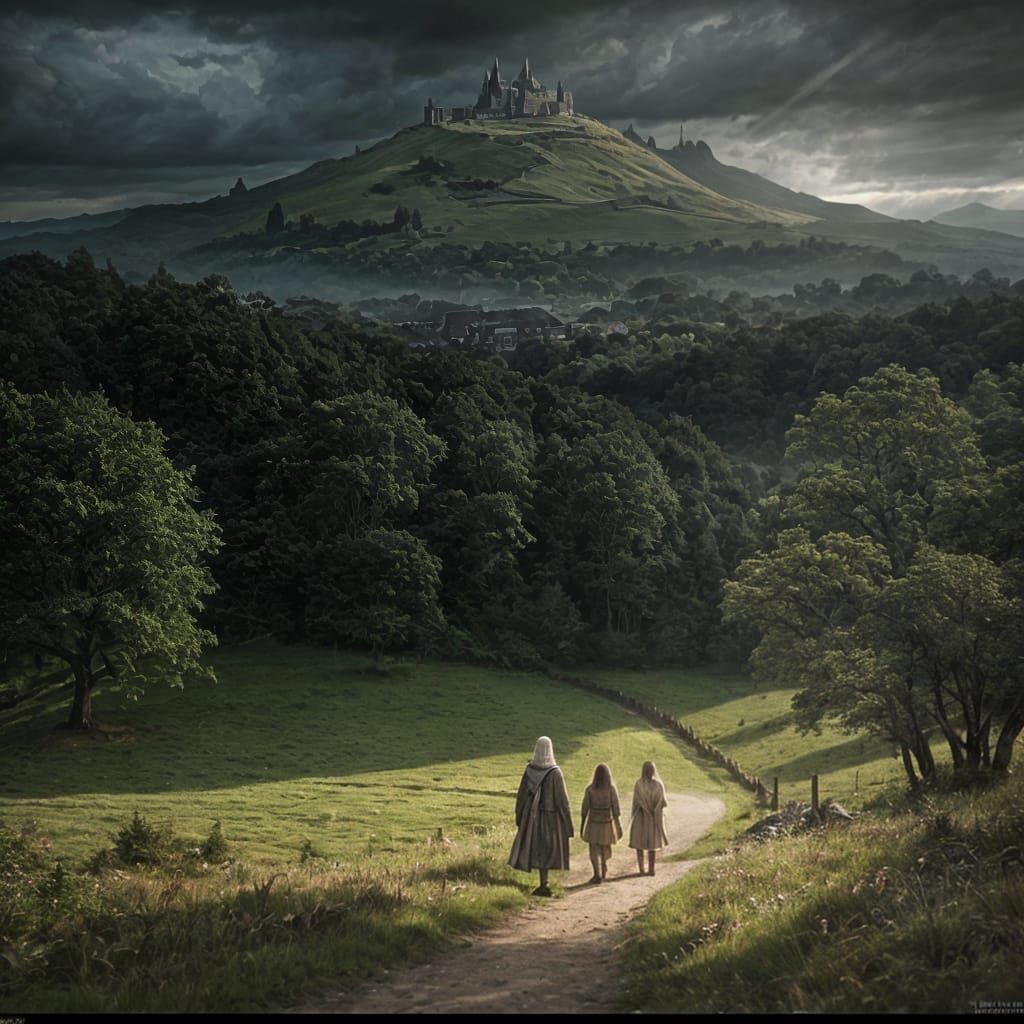 The Hobbit by J.R.R. Tolkien - Brandy Hall, Bucklebury