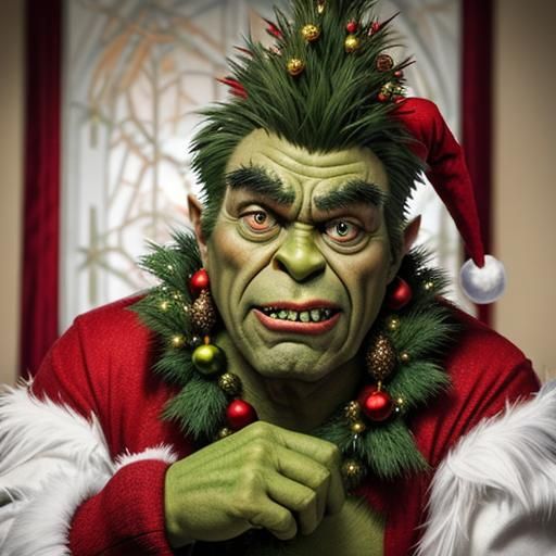 The Grinch as a Christmas Tree Decoration