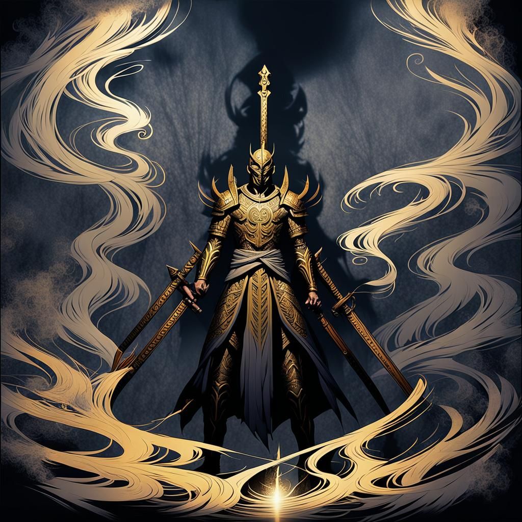 The Strongest Swordsman Alive: Detailed Matte Painting