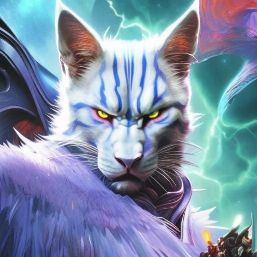 Hyperdetailed Portrait as Oil Painting in Van Gogh Style