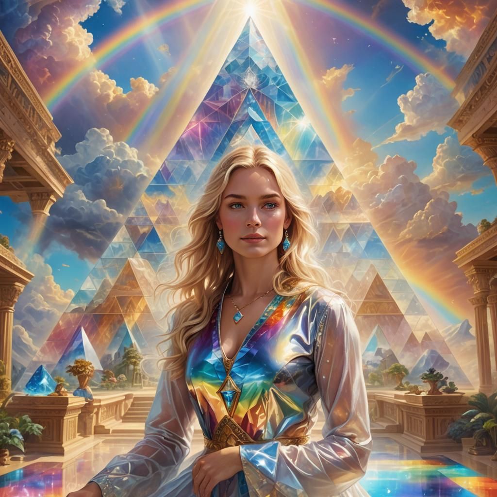 New Age Atlantis: Crystal Pyramid Palace