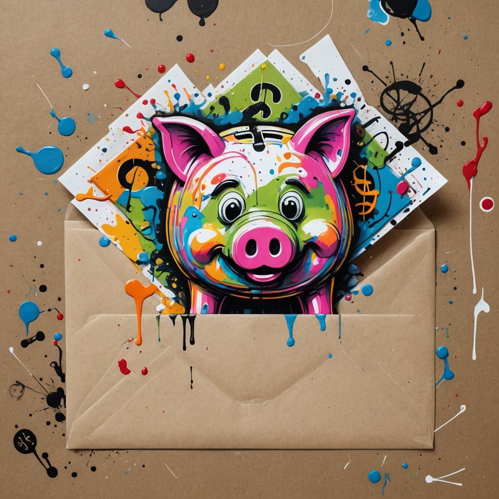 Letter to Open Communication in Graffiti Art Style