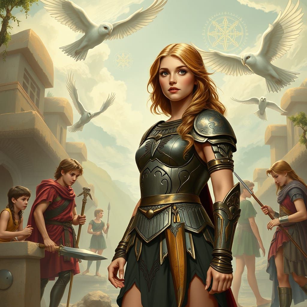 Annabeth Chase in Renaissance Style at Camp Half-Blood