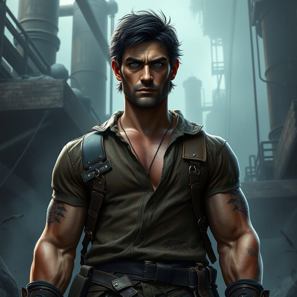 Supernatural Hunter Embodied in Gritty Realism