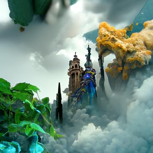 Magical and Mysterious Kingdom: Detailed Matte Painting