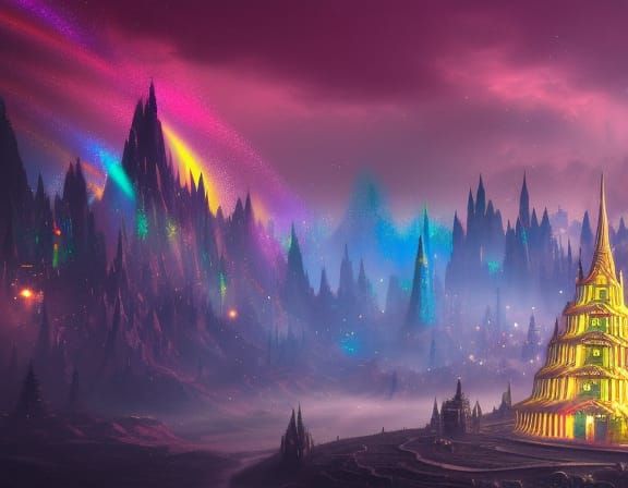 Mountain Temples of Shimmering Magick