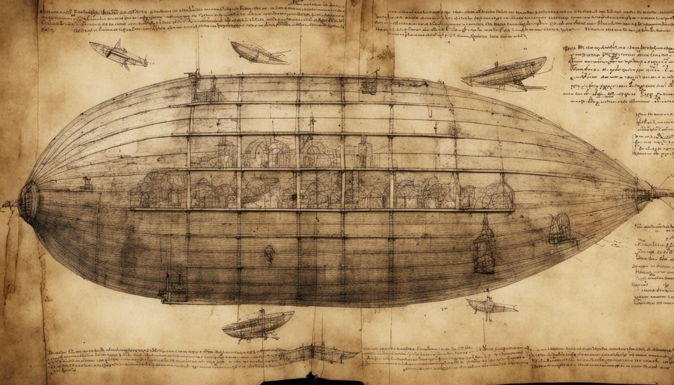 da Vinci airship