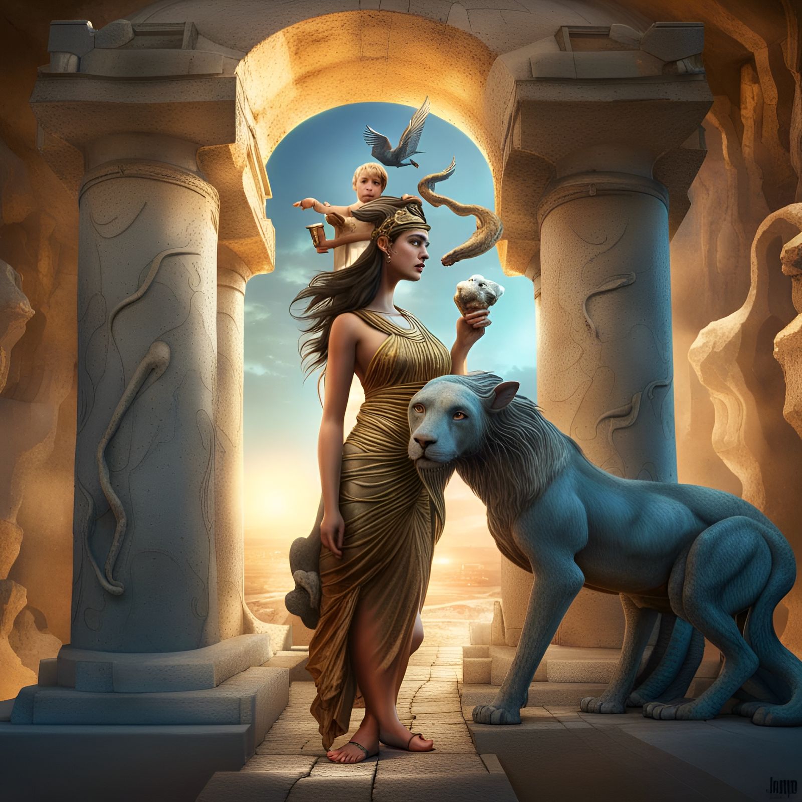 An Oracle and her Chimera