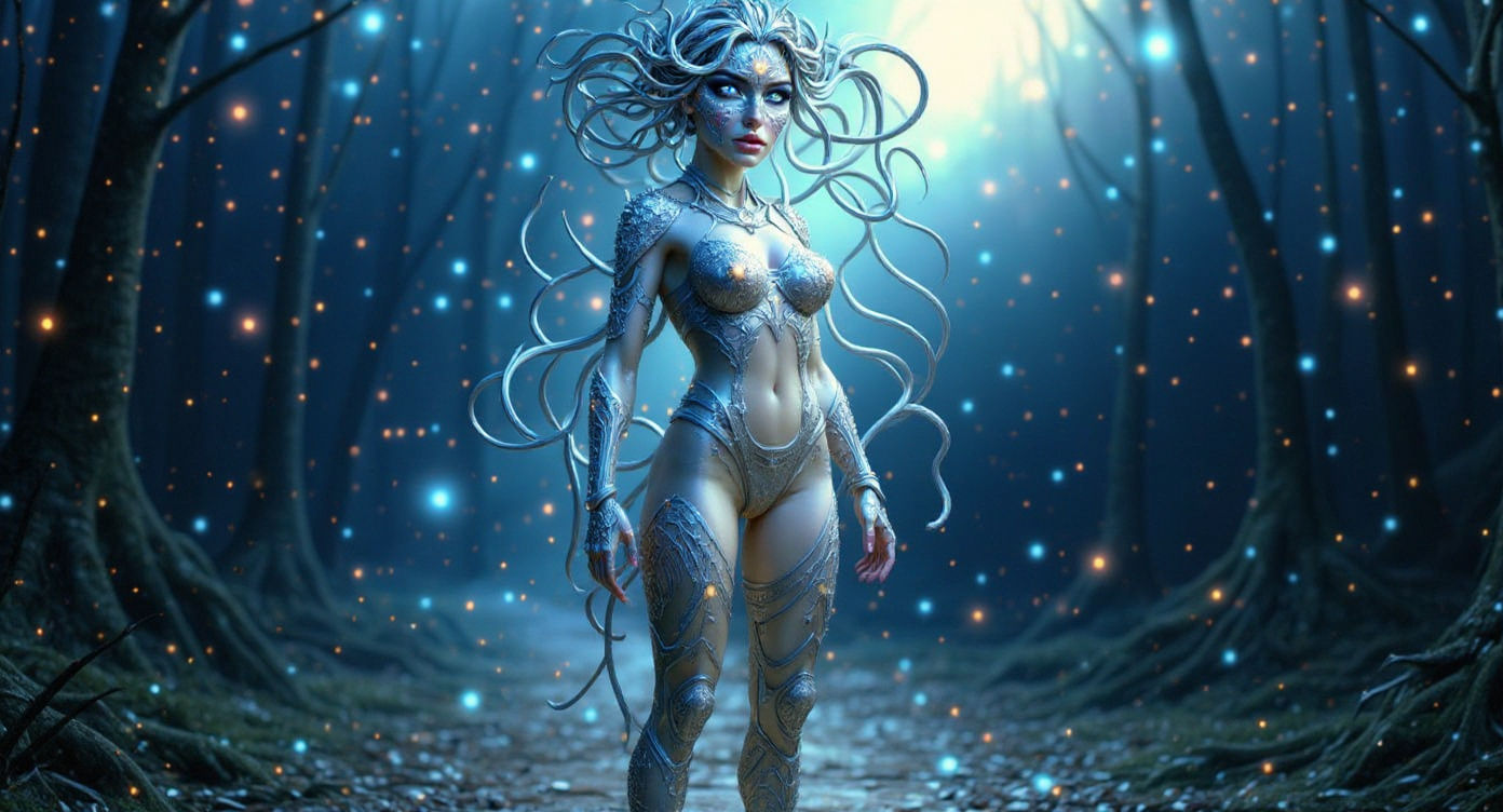 Cybernetic Goddess of Beauty and Wisdom