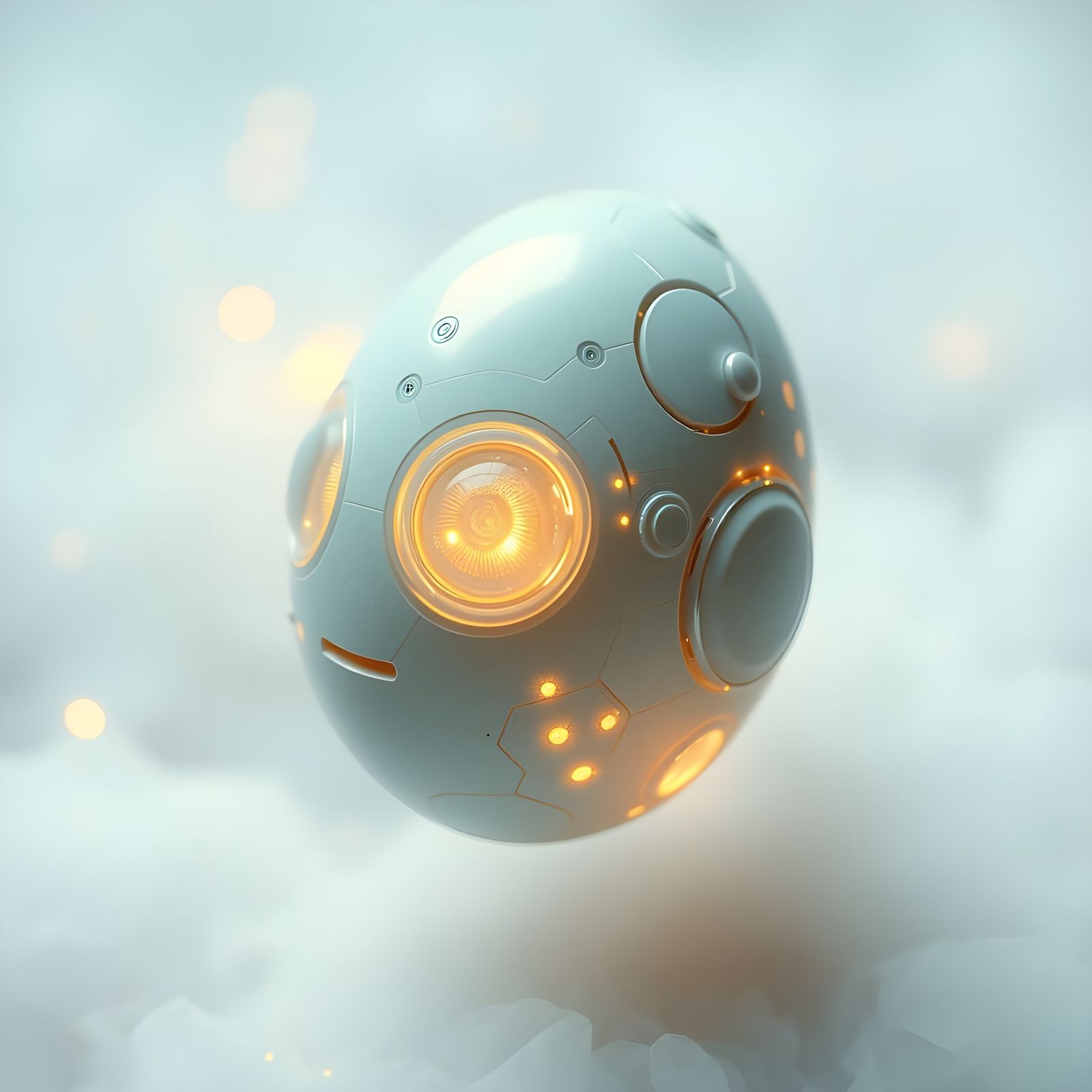 Cute Sci-Fi Egg