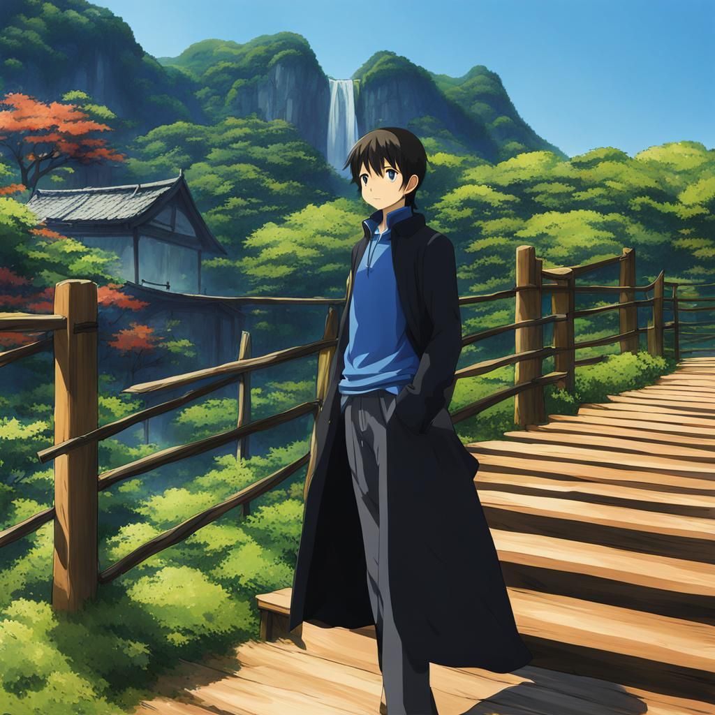 AI Generated Anime Illustration