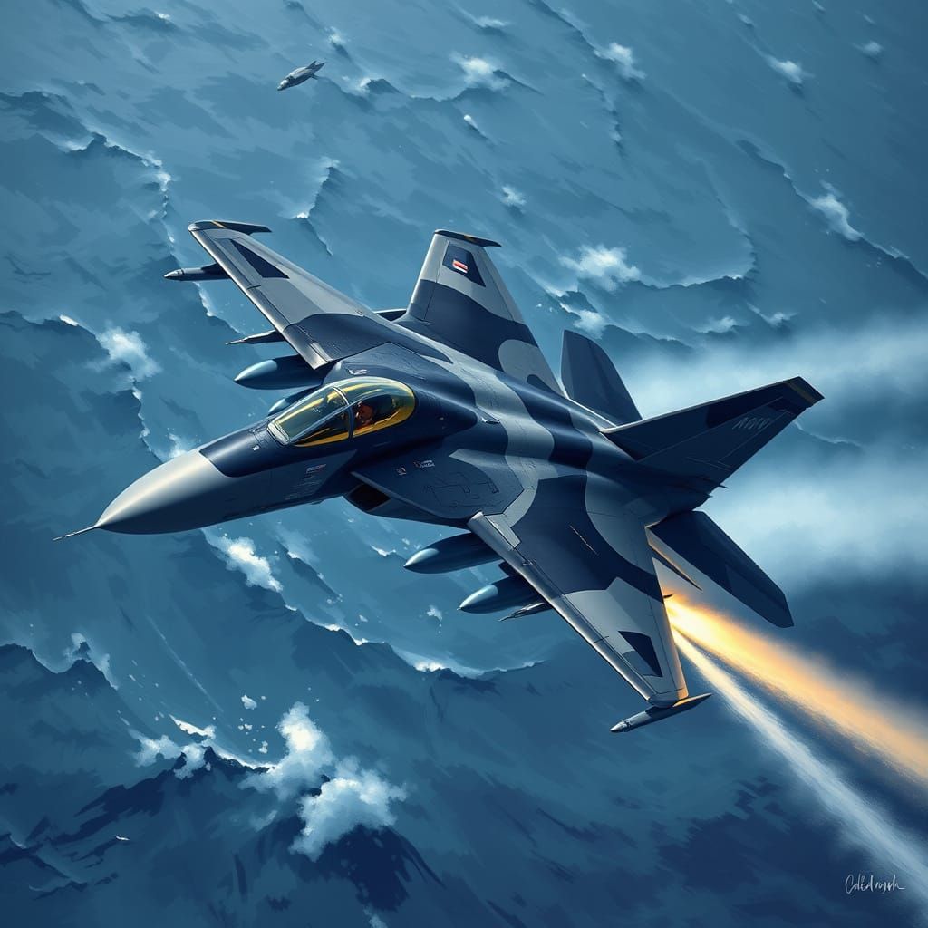 F-14 Tomcat Breaks Sound Barrier in Flight